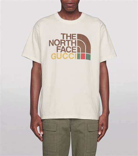 t shirt gucci north face|north face Gucci track suit.